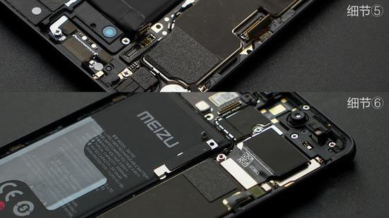 電池線路板拆解魅族PRO 7 電池線路板拆解魅族PRO 7